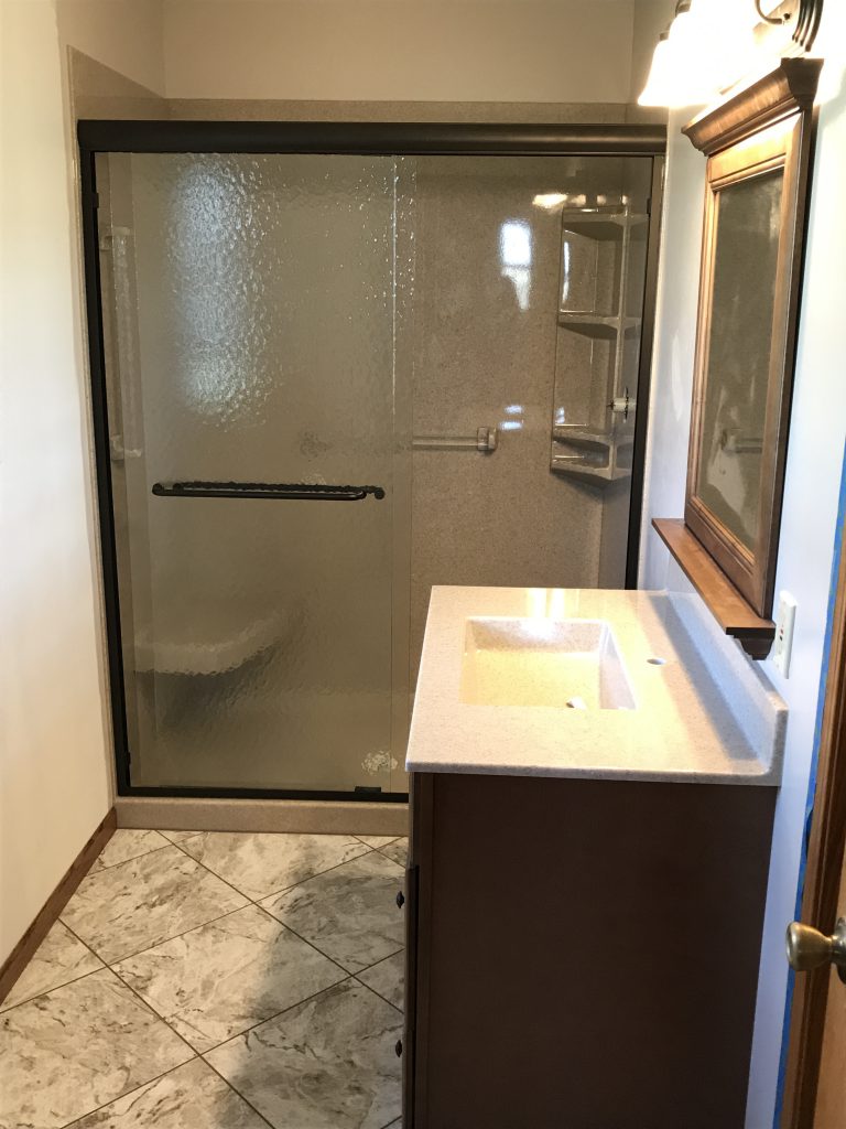 Onyx Shower and Vanity Top